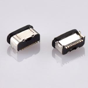 SMT USB Type-C 16P IPX7 Waterproof Connector ASSEMBLY TYPE